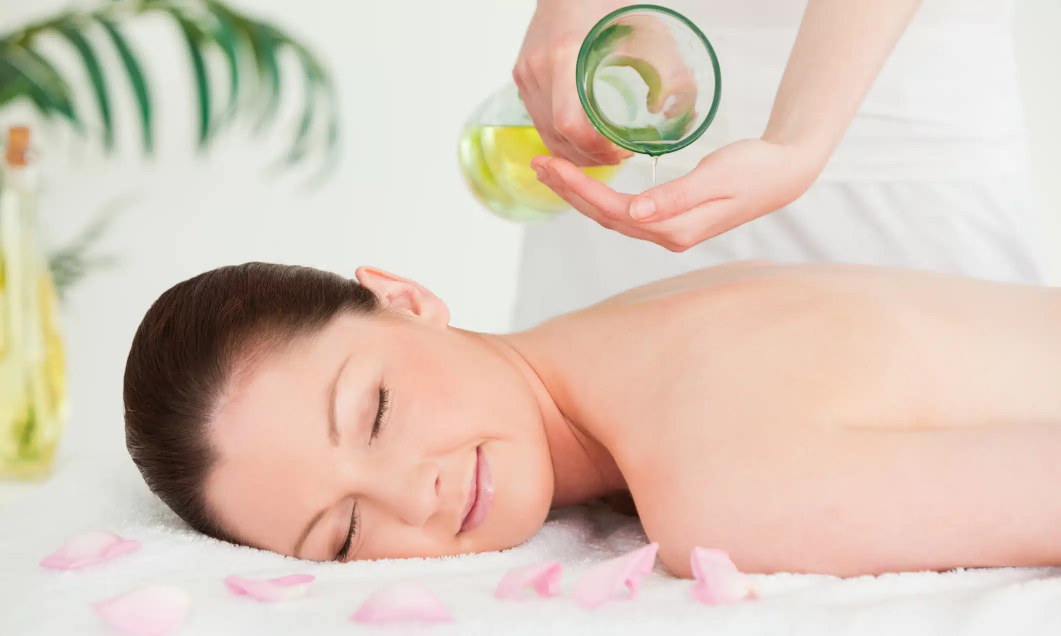 Massagem com aromaterapia